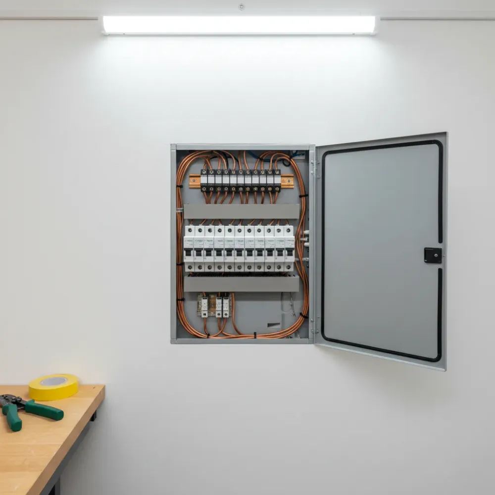 Repaired and organized electrical panel finished result in Oahu residence